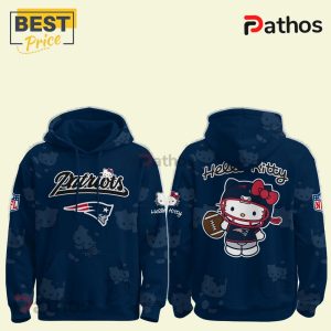 New England Patriots NFL x Hello Kitty Hoodie 1 new england patriots nfl x hello kitty hoodie 2 DfbBq