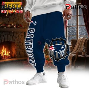 New England Patriots NFL Breakthrough Hoodie Joggers Set 2 new england patriots nfl breakthrough hoodie joggers set 3 gZizY