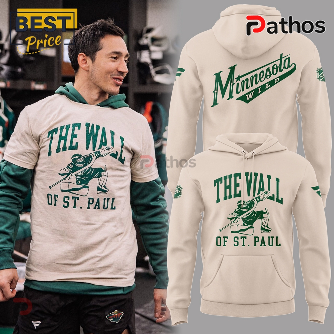 Minnesota Wild Team Marcus 2025 Hoodie Minnesota Wild Team Marcus 2025 Hoodie
