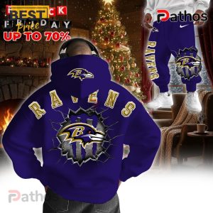 Baltimore Ravens NFL Breakthrough Hoodie Joggers Set