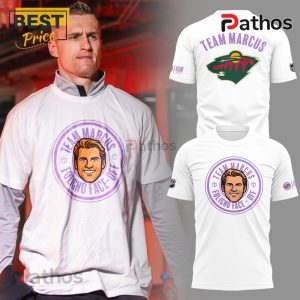 Minnesota Wild Team Marcus White Hoodie