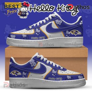 Baltimore Ravens NFL x Hello Kitty Air Force 1