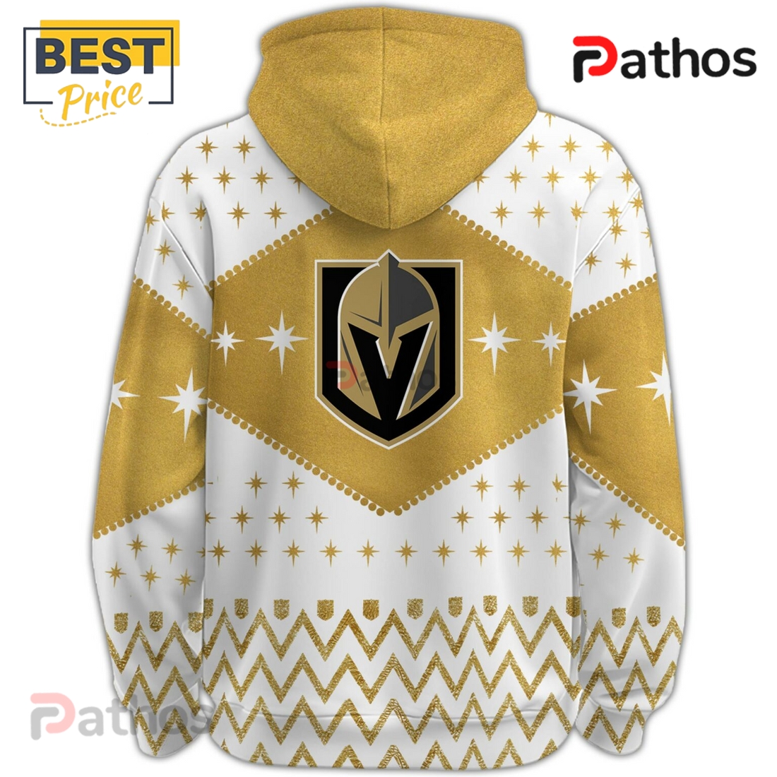 Vegas Golden Knights Gold Knightmas Sweater Hoodie Vegas Golden Knights Gold Knightmas Sweater Hoodie