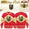 Vegas Golden Knights Red Knightmas Sweater Hoodie
