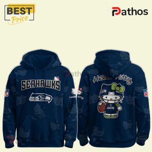 Seattle Seahawks NFL x Hello Kitty Hoodie 1 seattle seahawks nfl x hello kitty hoodie 2 62Maz