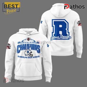 randolph high school champions white hoodie jogger 2 xh78q