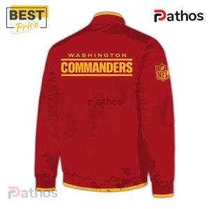 burgundy washington commanders vintage baseball jacket 3 Lzbz5