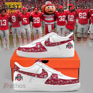 ohio state buckeyes air force 1 sneakers custom name gift for fans 1 7upFR