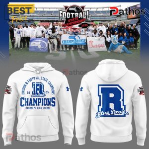 randolph high school champions white hoodie cap 1 yLx6G