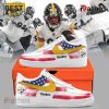 Pittsburgh Steelers Custom Name Air Force 1 Sneakers