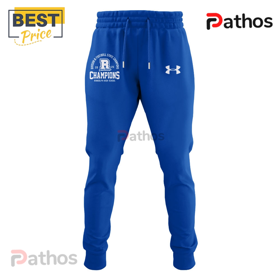 Randolph High School Champions Blue Hoodie, Cap Randolph High School Champions Blue Hoodie, Cap