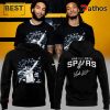 San Antonio Spurs On Wednesdays We Wear Luke Hoodie – Black