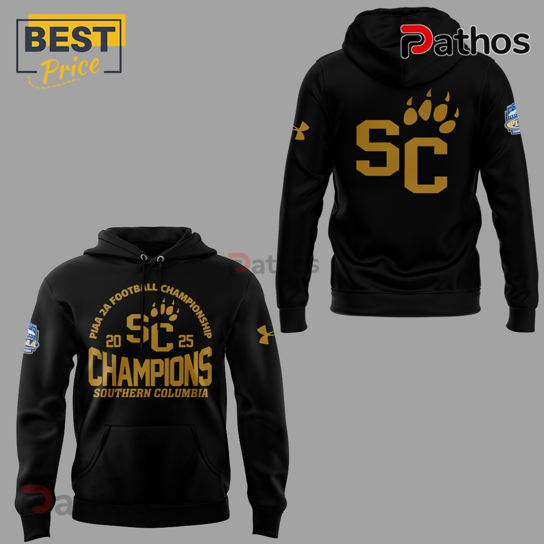 Southern Columbia Champions Black Hoodie And Jogger Southern Columbia Champions Black Hoodie And Jogger