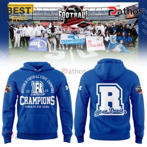 randolph high school champions blue hoodie cap 1 rCIwX