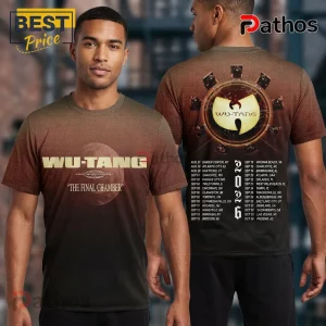 Wu-Tang Clan Forever Final Chamber 2026 Tour 3D Graphic T-Shirt