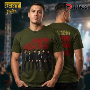 Grupo Frontera Triste Pero Bien Cabron Tour Premium 3D Graphic T-Shirt