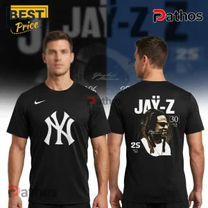 Jay-Z Yankee Stadium 2026 Anniversary Black Graphic Tee
