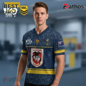 St. George Illawarra NRL Australian Navy 125th Anniversary Jersey