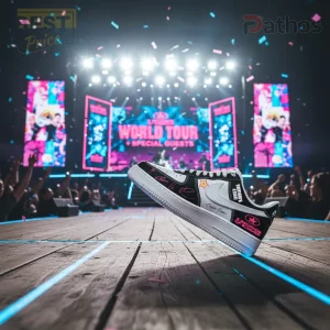 5SOS Everyone’s A Star! World Tour Custom Autograph Air Force 1