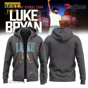 Luke Bryan Word On The Street Tour 2026 Limited Edition Zip Hoodie