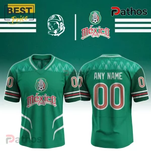 Mexico Football Personalized Custom Name & Number Green Fan Soccer Jersey 1 4FNGCMcB mexico football personalized custom name number green fan soccer jersey 02 close up detail