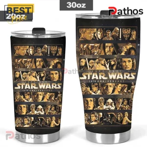 4MnJYPYL star wars 50th anniversary darth vader character collage tumbler 04 soft cotton feel