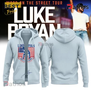 Luke Bryan Word On The Street Tour 2026 Farmer Zip Hoodie