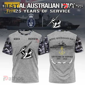 Storm x Australian Navy 125th Anniversary Tee Shirt