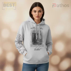 Madison Beer The Locket Tour Official Fan Merch Grey Pullover Hoodie