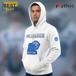 8RGtYYnf columbus lions football 20th anniversary white hoodie 02 classic silhouette