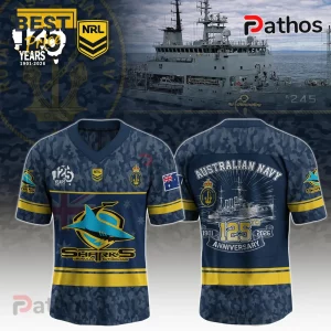 9o8hAJ8Z australian navy 125th anniversary commemorative nrl sharks rugby jersey 03 side profile