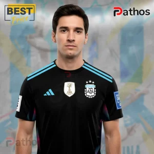 Lionel Messi Argentina 2022 World Cup Champion Football Shirt