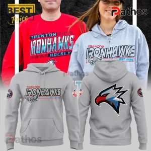 Limited Edition Trenton Ironhawks Hockey 2026 Graphic Hoodie
