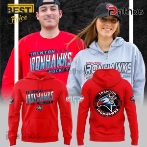 Trenton Ironhawks Limited Edition Hockey Fan Pullover Hoodie