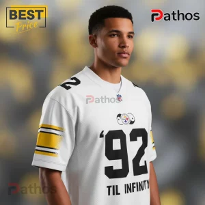 JaHu3wMV mac miller pittsburgh steelers 92 limited edition football jersey 02 soft cotton feel