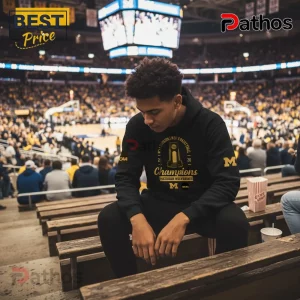 Jjwe8Sew michigan wolverines 2026 ncaa basketball champions roster hoodie 05 unique artwork