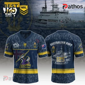 NRL Melbourne Storm RAN 125th Anniversary Military Commemorative Rugby Jersey 2 K3C0854Y nrl melbourne storm ran 125th anniversary military commemorative rugby jersey 03 product overview