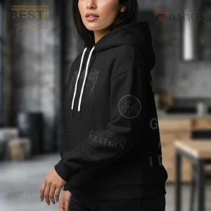 Bring Me The Horizon Life Is A Grave Graphic Print Pullover Hoodie