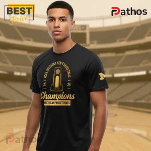 Michigan Wolverines 2026 NCAA Basketball Champions Commemorative T-Shirt