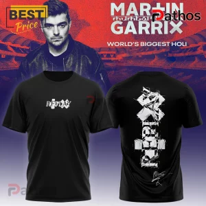 Martin Garrix India World’s Biggest Holi DJ Festival Black T-Shirt