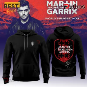 Martin Garrix Official Amsterdam XXX Logo Black Premium DJ Fan Hoodie