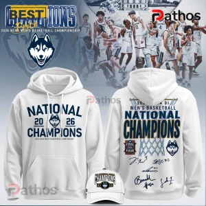 UConn Huskies 2026 NCAA Men's Basketball National Champions Commemorative Hoodie 1 PgDk2Mfi uconn huskies 2026 ncaa mens basketball national champions commemorative hoodie 02 craftsmanship detail