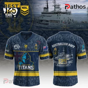 QLojqSw7 australian navy gold coast titans 125th anniversary nrl jersey 03 unisex fit