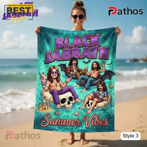RkixSvHL black sabbath summer vibes surfing rock band beach towel 05 detailed shot