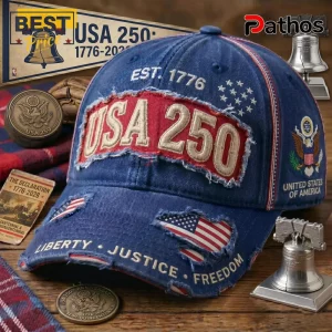 USA 250 1776-2026 Commemorative Vintage American Cap