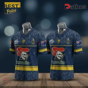 Australian Navy 125th Anniversary NRL Newcastle Knights Camo Rugby Jersey