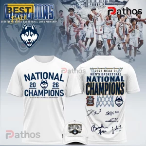 UConn Huskies 2026 NCAA Basketball Champions Collector's Edition T-Shirt 1 VAGuujyo uconn huskies 2026 ncaa basketball champions collectors edition t shirt 02 side profile