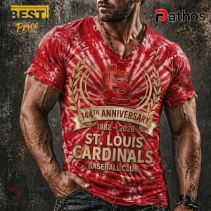 St. Louis Cardinals 144th Anniversary Distressed T-Shirt