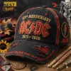 AC/DC 53rd Anniversary 1973-2026 Distressed Baseball Cap
