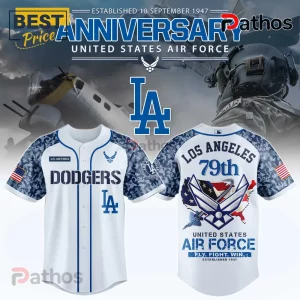 Los Angeles Dodgers x US Air Force 79th Anniversary Jersey